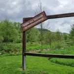 Landschaftsrahmen und Aussichtsplattform an der Ruhr in Bestwig-Velmede