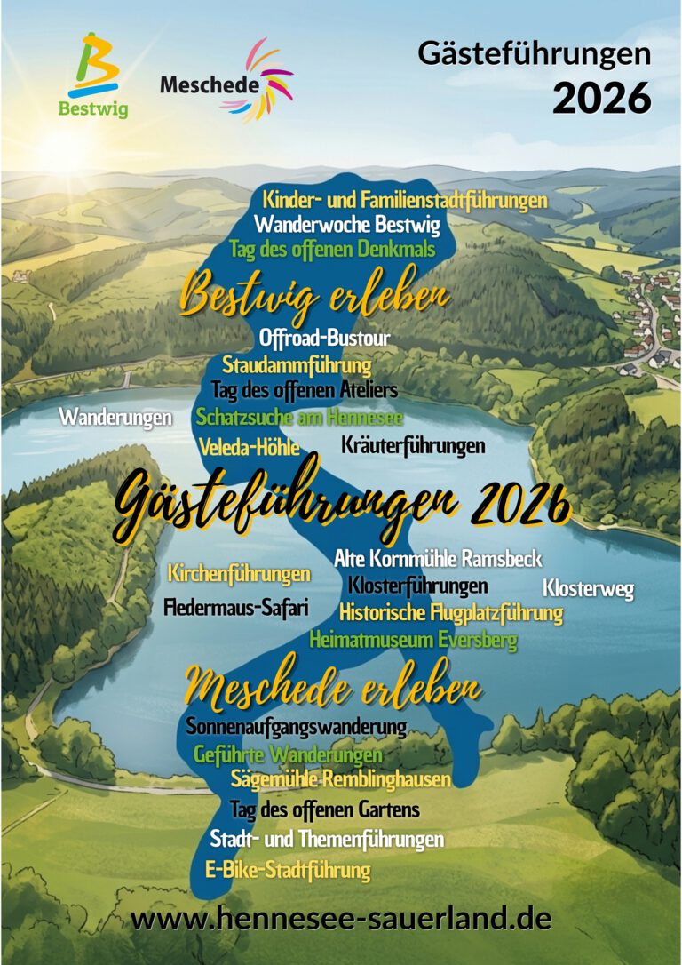 Neu: Broschüre Gästeführungen 2026